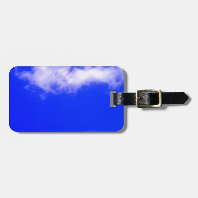 Blue Sky Luggage Tag (Front Horizontal)