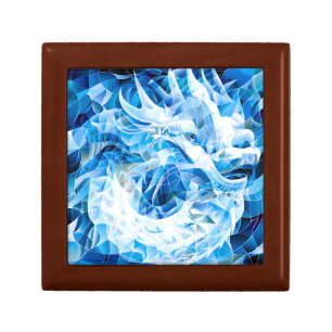 Blue Sky Mosaic Dragon Gift Box
