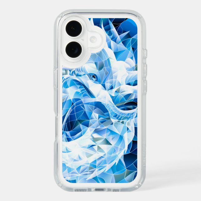 Blue Sky Mosaic Dragon  Speck iPhone Case (Front)