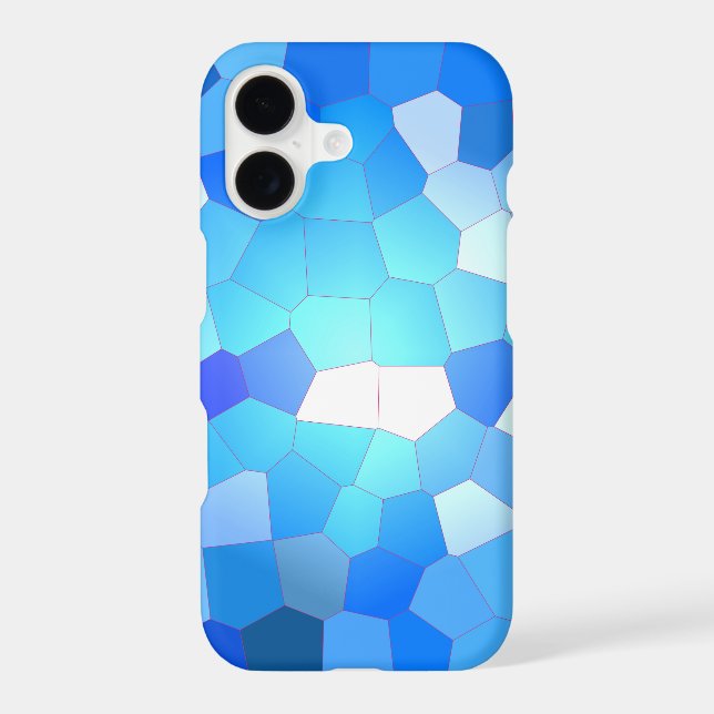 Blue Sky Mosaic Pattern Case-Mate iPhone Case (Back)