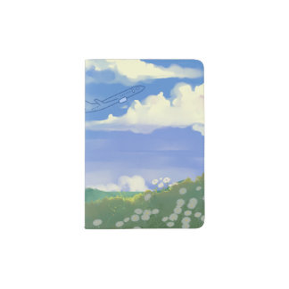Blue Sky Passport Holder
