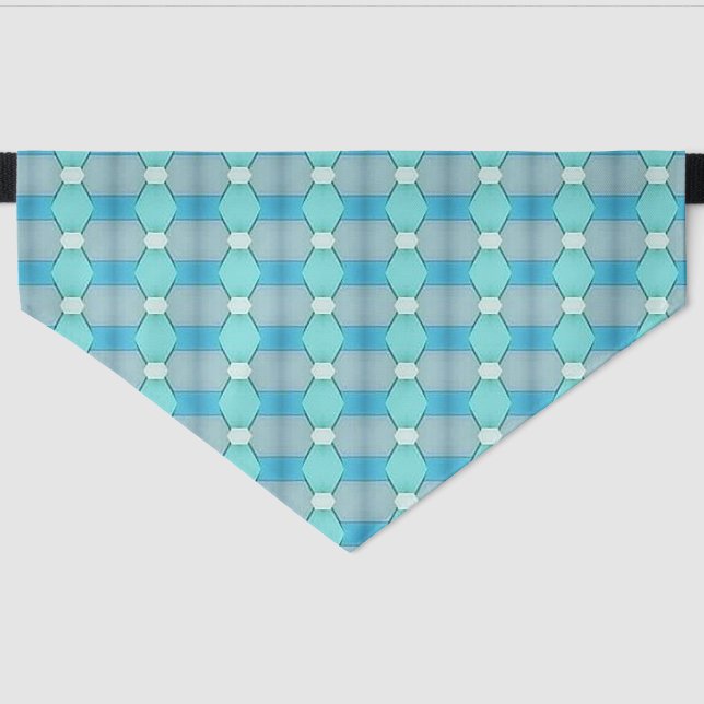 Blue Sky Pet Bandana Collar (Front)