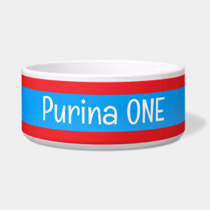 Blue Sky Pet Bowl with PURINA ONE Text