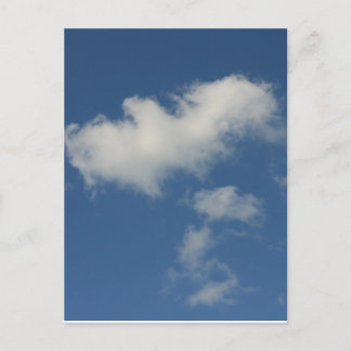 blue sky postcard