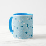 Blue Sky &amp; Space Pattern Mug