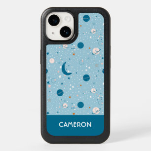 Blue Sky & Space Pattern OtterBox iPhone 14 Case