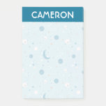 Blue Sky &amp; Space Pattern Post-it Notes