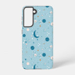 Blue Sky &amp; Space Pattern Samsung Galaxy S21 Case