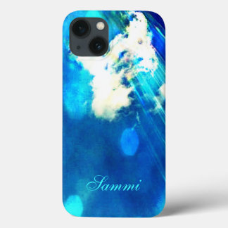 Blue Sky Sparkle iPad Mini Retina Case