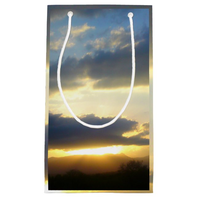 Blue Sky Sunset Gift Bag (Front)