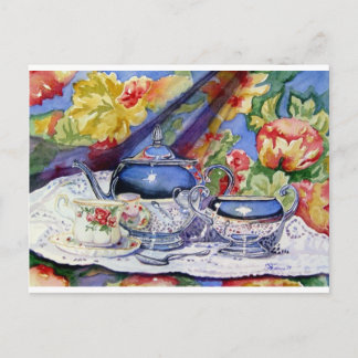 Blue Sky Tea Postcard