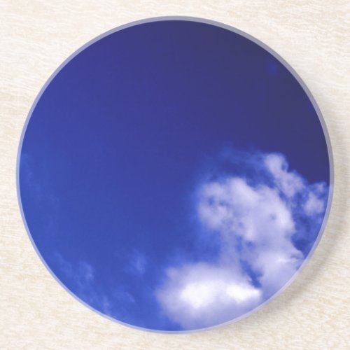 Blue Sky Unique Chic Modern Minimal Coaster