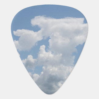 Blue Sky White Cloud Guitar Pick