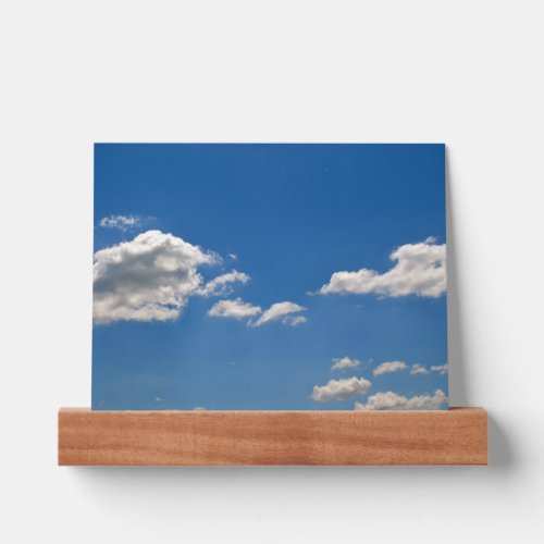 Blue Sky White Clouds  Picture Ledge