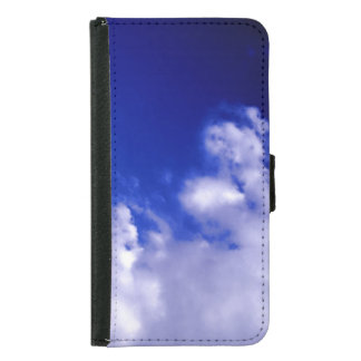 Blue Sky & White Clouds Samsung Galaxy S5 Wallet Case