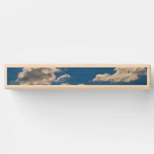 Blue Sky White Clouds Topple Tower