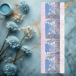 Blue Sky White Snow Mountain Meditation Retreat  Yoga Mat