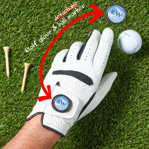 Blue Sky with a Twist of Clouds Golf Glove
