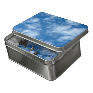 Blue Sky with Clouds Nature Photography Jigsaw Puzzle