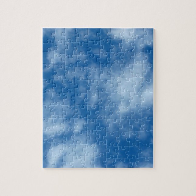 Blue Sky with Clouds Photo Jigsaw Puzzle (Vertical)