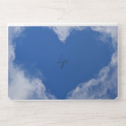 Blue Sky With Love HP Elite Book HP Laptop Skin