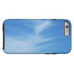 Blue Sky with White Clouds Abstract Nature Photo Tough iPhone 6 Case