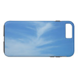 Blue Sky with White Clouds Abstract Nature Photo iPhone 8 Plus/7 Plus Case
