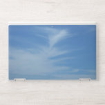 Blue Sky with White Clouds Abstract Nature Photo HP Laptop Skin