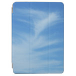 Blue Sky with White Clouds Abstract Nature Photo iPad Air Cover