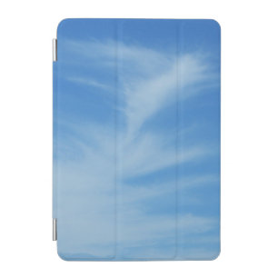 Blue Sky with White Clouds Abstract Nature Photo iPad Mini Cover