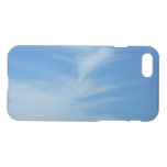Blue Sky with White Clouds Abstract Nature Photo iPhone SE/8/7 Case