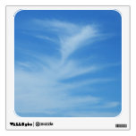 Blue Sky with White Clouds Abstract Nature Photo Wall Sticker