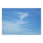 Blue Sky with White Clouds Abstract Nature Photo Wrapping Paper Sheets