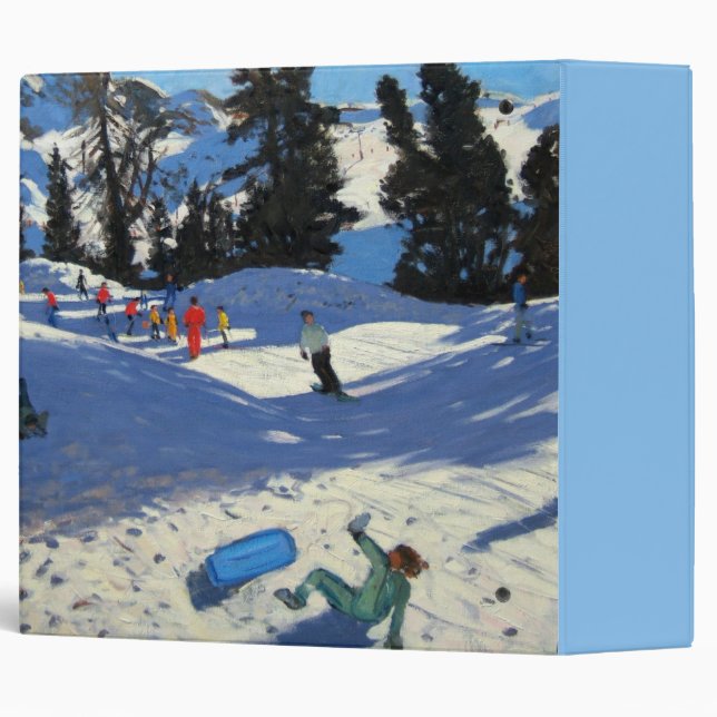 Blue Sledge Belle Plagne Binder (Back/Spine)