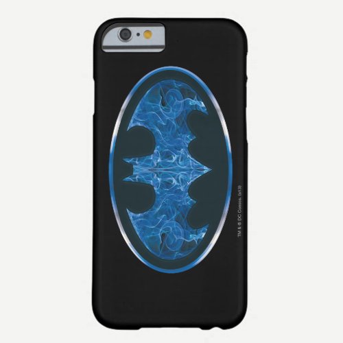 Blue Smoke Bat Symbol Barely There iPhone 6 Case