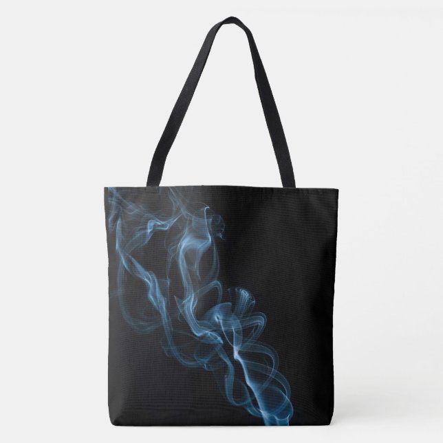 Blue Smoke Tote Bag (Front)