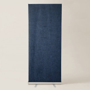 Blue Smooth Wall Textured Best Vertical Retractable Banner