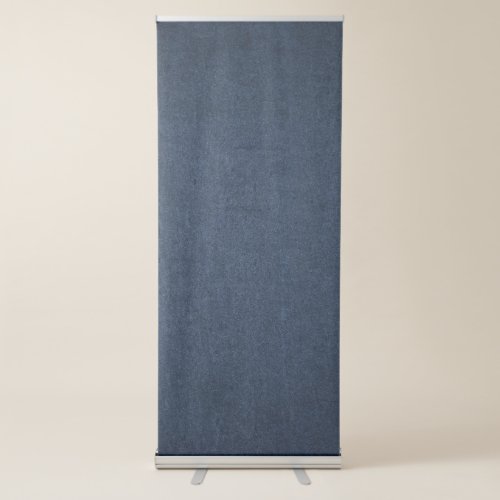 Blue Smooth Wall Textured Best Vertical  Retractable Banner