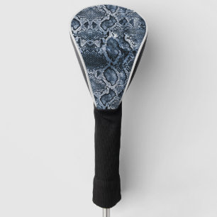 Blue Snake print Golf Head Cover