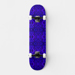 Blue Snake Texture SkateBoard Deck