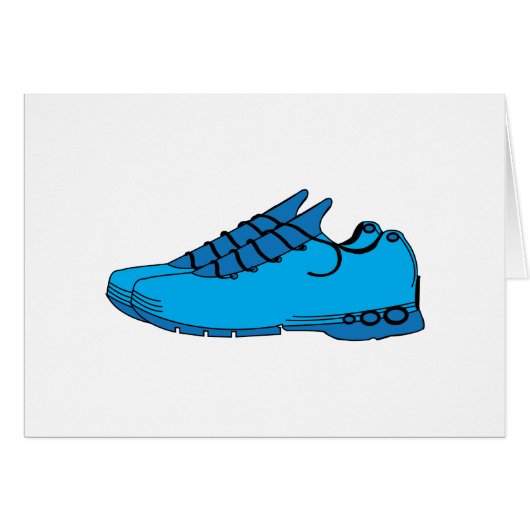 Blue Sneakers Cards (Front Horizontal)