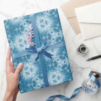 Blue Snow 102 2023 Wrapping Paper