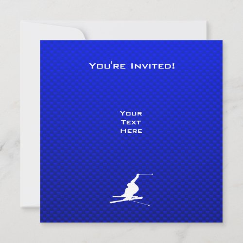 Blue Snow Skiing Invite