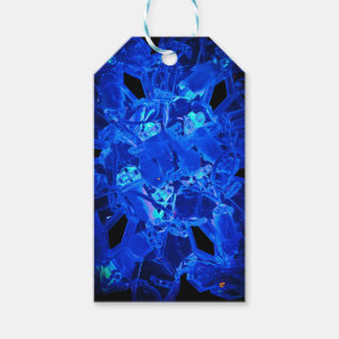 Blue Snowflake  Gift Tag