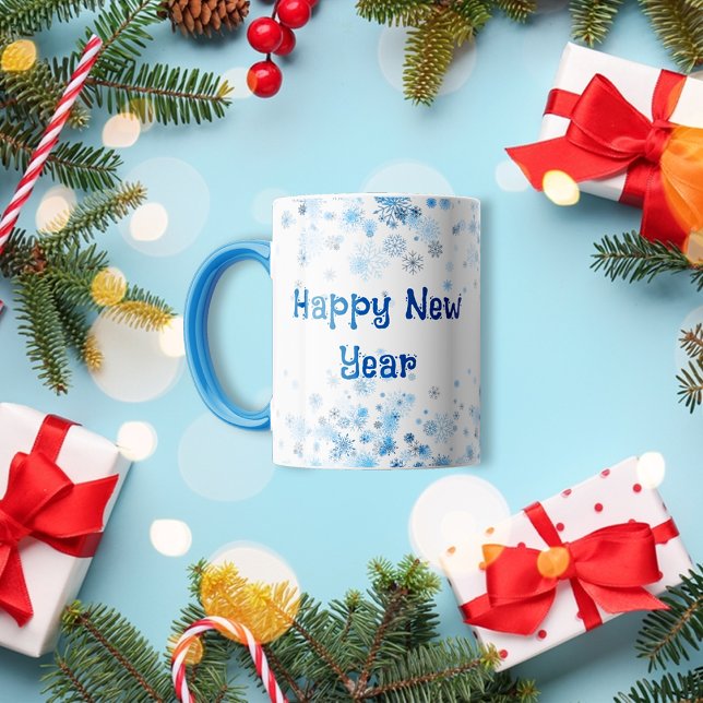 Blue snowflake ice Coffee Mug (Creator Uploaded)