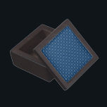 Blue Snowflake Keepsake Boxes<br><div class="desc">Beautiful snowflake keepsake box.  The background color "blue" can be changed/customized to your preference.  Add text or a photo to finish the gift.  Great gift for anyone this holiday season.</div>