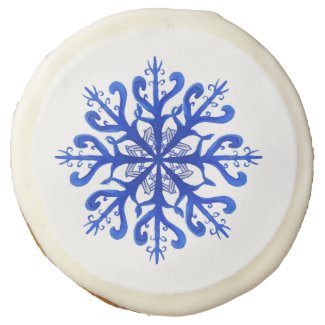 Blue Snowflake