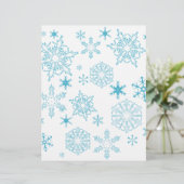 blue snowflakes (Standing Front)