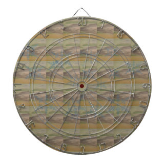 Blue Snowflakes on the Seashore  Dart Board