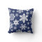 Blue Snowflakes Winter Christmas Holiday Pattern